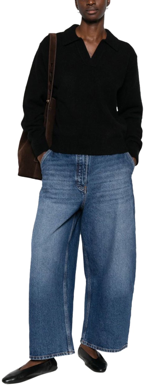 DUNST Sweaters Black Zwart