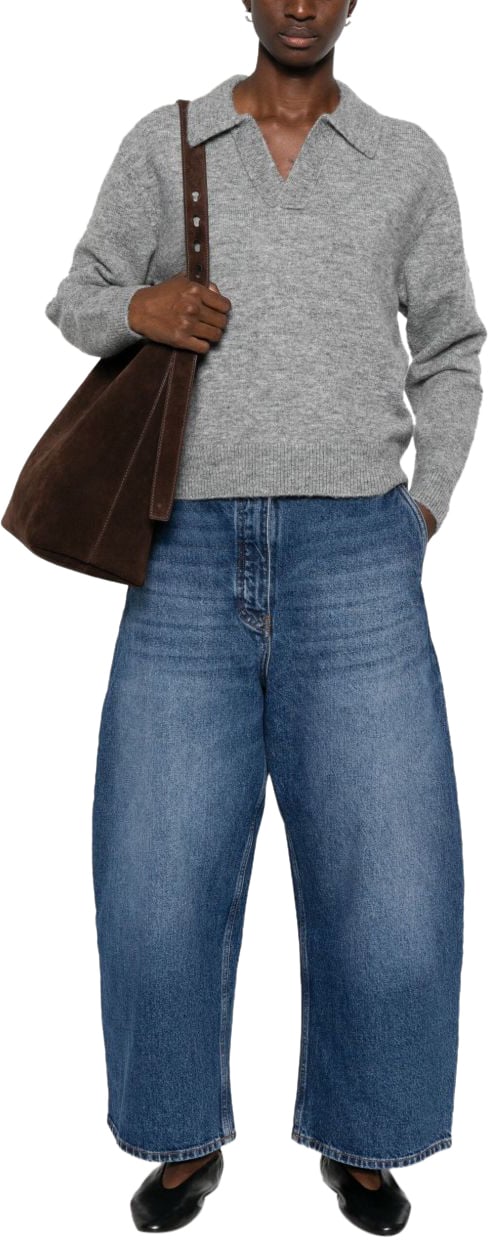 DUNST Sweaters Grey Grijs