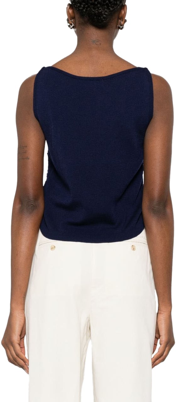 DUNST Top Blue Blauw