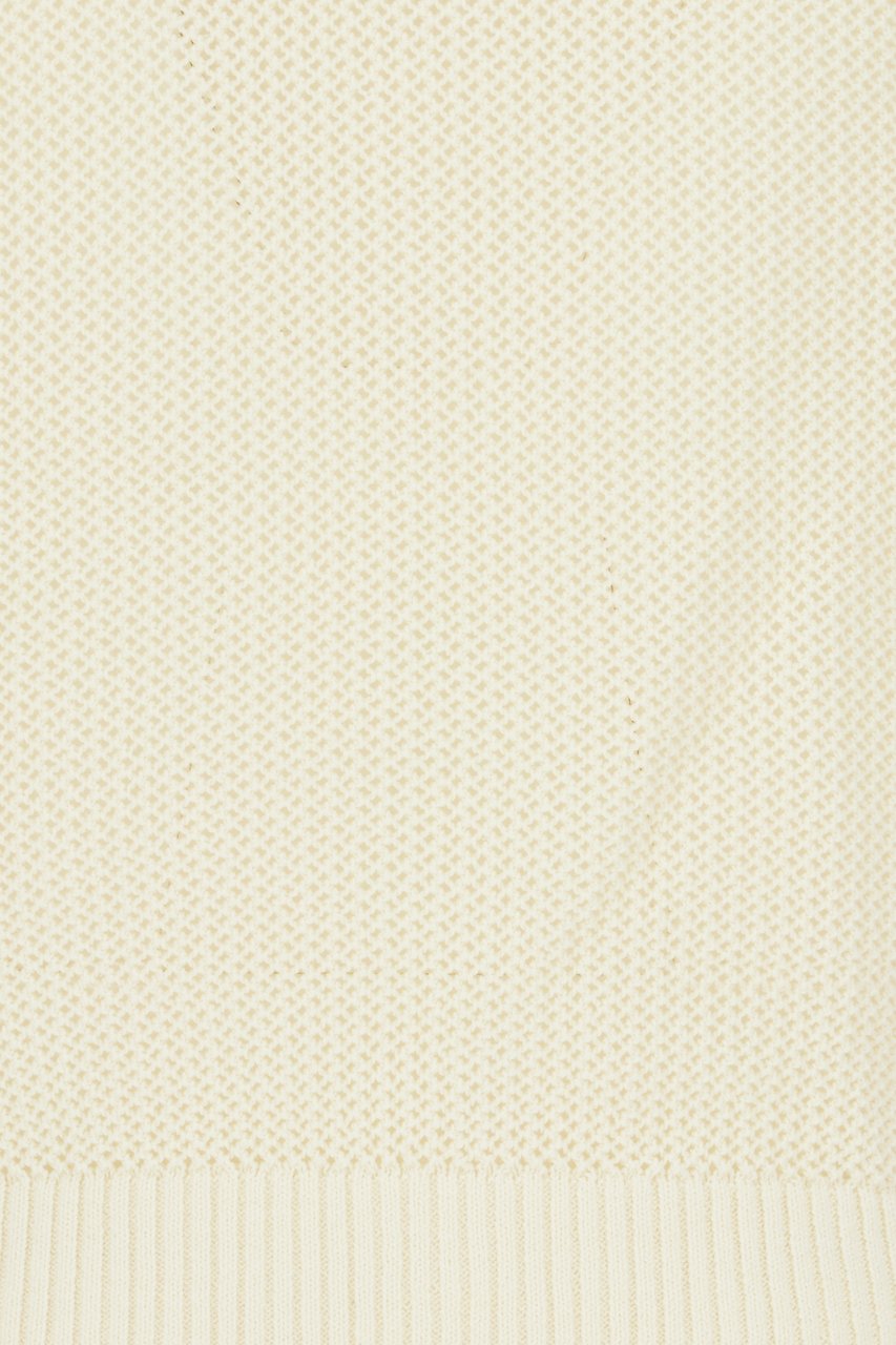 Dunst Pastel yellow cotton blend polo shirt Geel