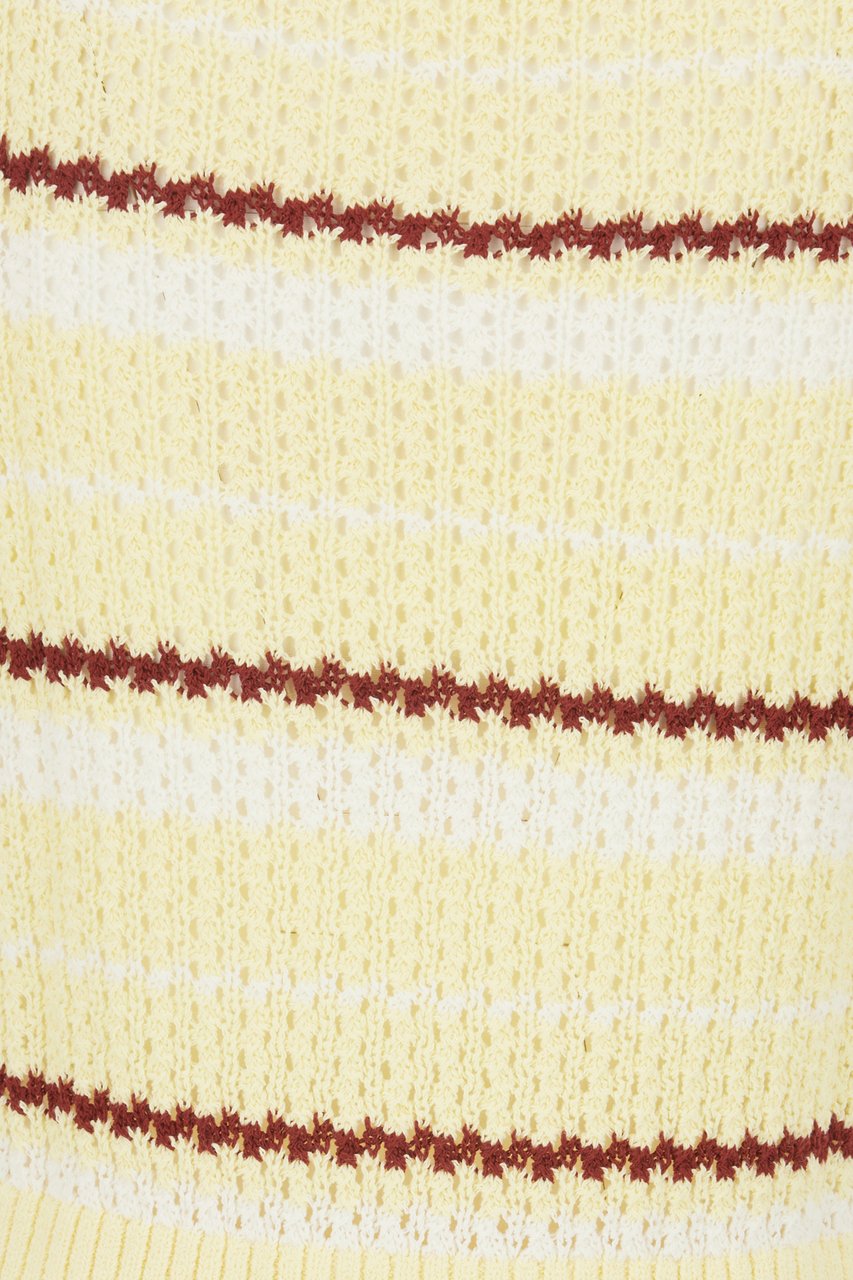 Dunst Embroidered acrylic blend sleeveless sweater Divers