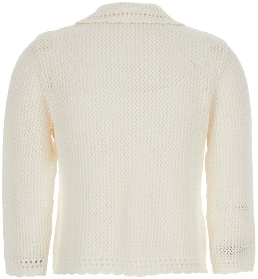 DUNST Sweaters Avorio Wit