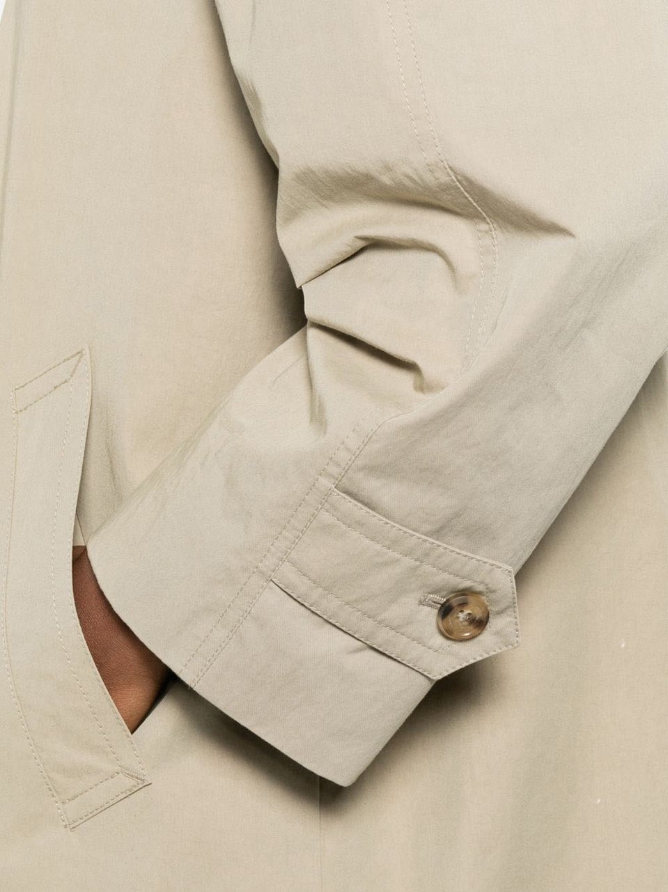 DUNST Coats Kaki Bruin