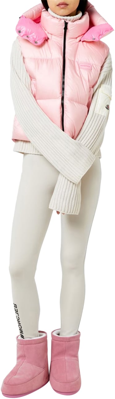 Duvetica Vindemiatrix Puffer Down Vest Jacket Roze