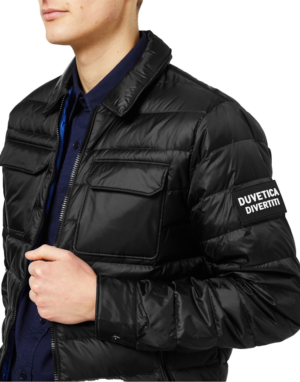 Duvetica Boschetti Puffer Down Jacket Zwart