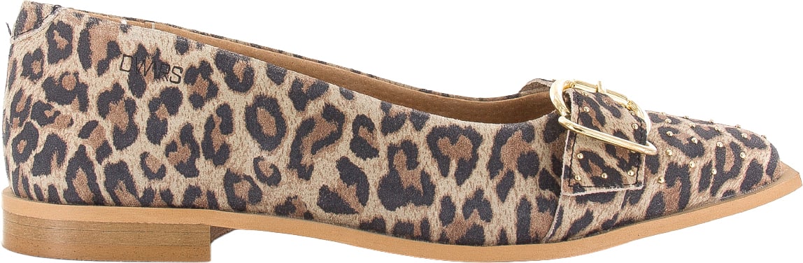 Dwars DWRS label Port Vila leopard loafers Beige