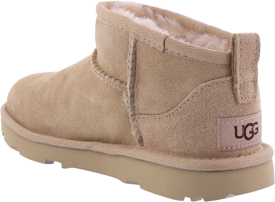 UGG Kids Classic Ultra Mini Driftwood Beige