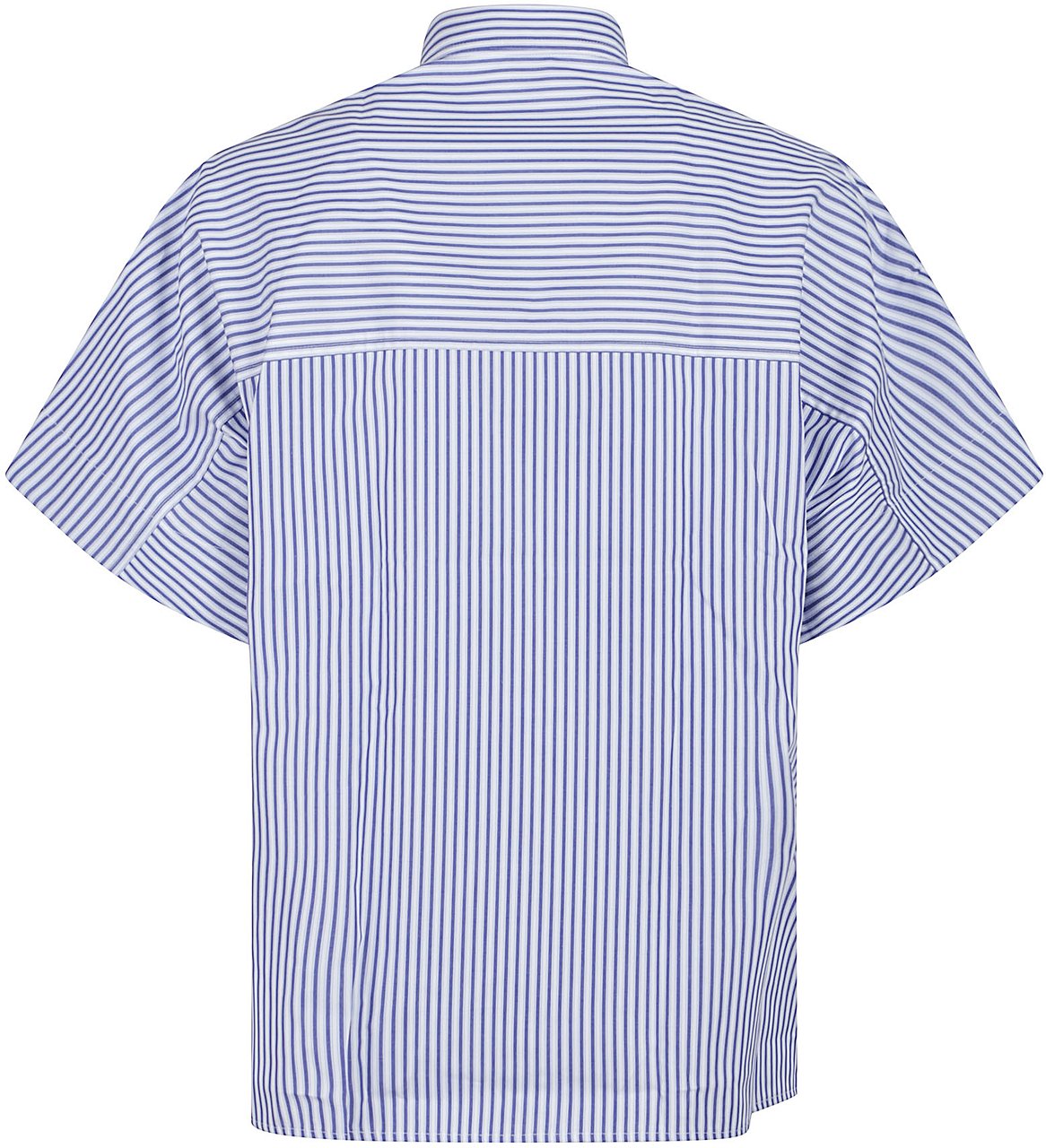 Fay Short Sleeve Shirt Blue Blauw