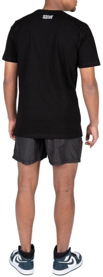 Wrong Friends AMSTERDAM T-SHIRT - BLACK Zwart
