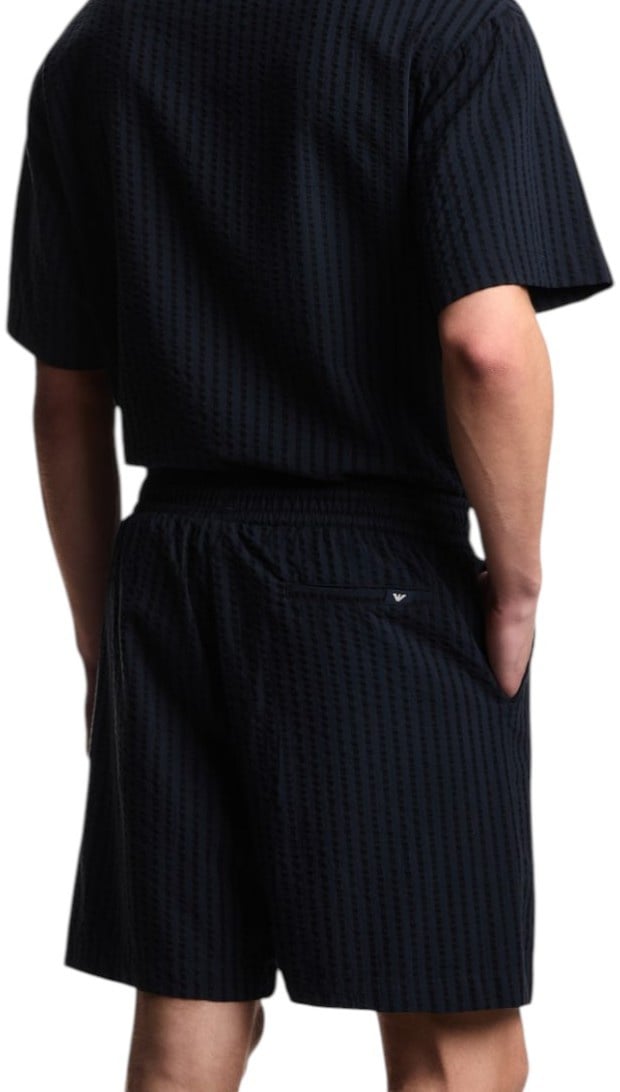 EA7 Heren Korte Broek Blauw