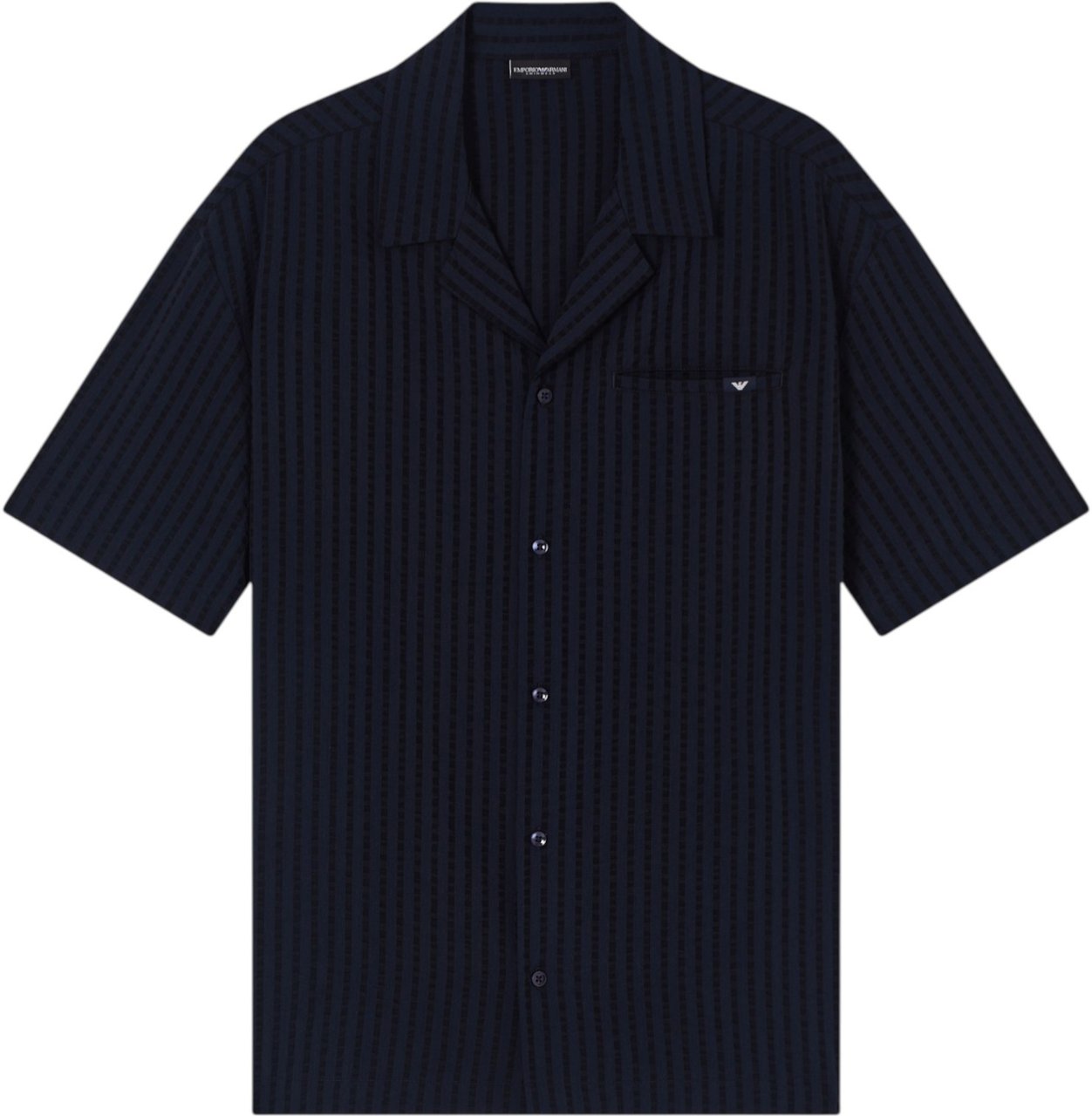 EA7 Heren Overshirt Blauw
