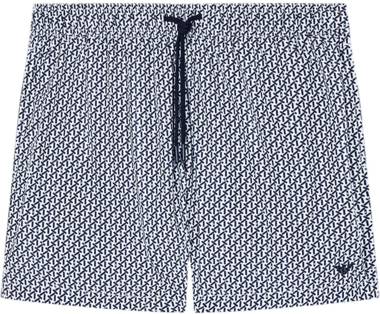 EA7 Heren Korte Broek Wit