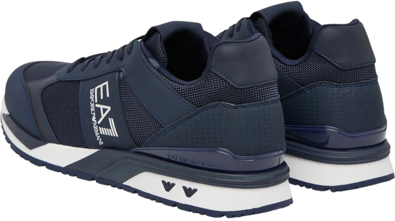 EA7 Heren Sneakers Blauw