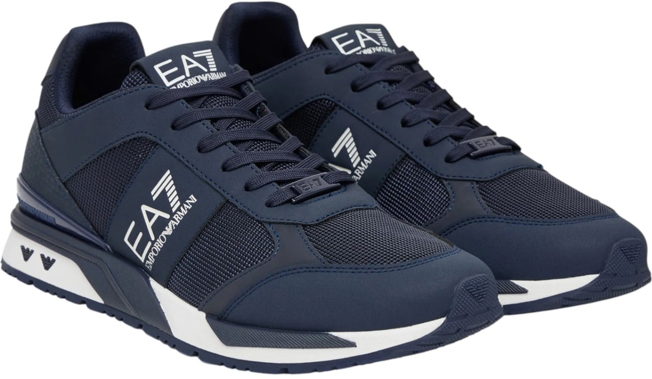 EA7 Heren Sneakers Blauw