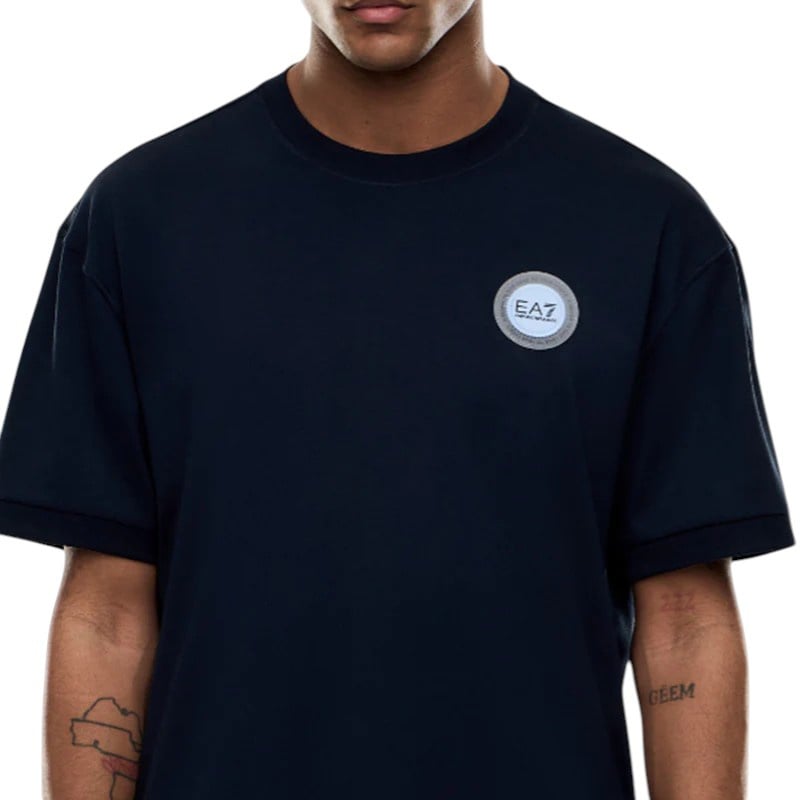 EA7 Heren T-Shirt Blauw