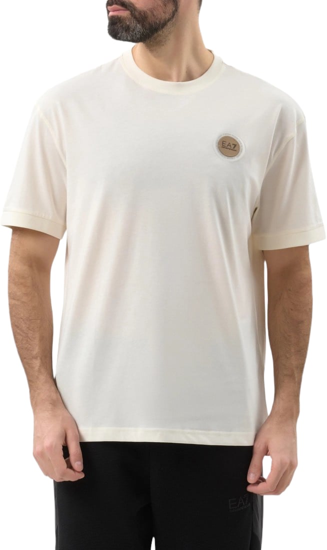 EA7 Heren T-Shirt Wit