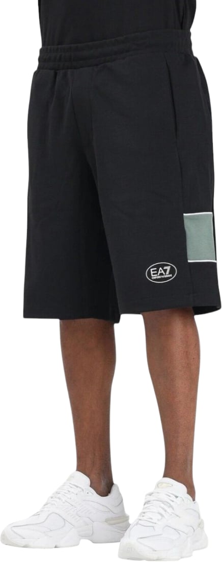 EA7 Heren Korte Broek Zwart