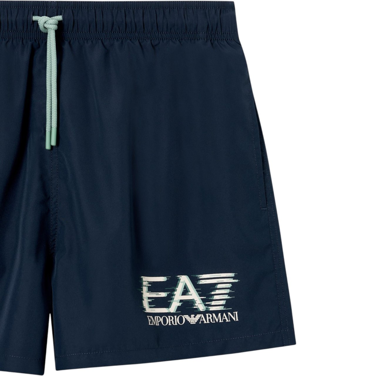 EA7 Heren Korte Broek Blauw