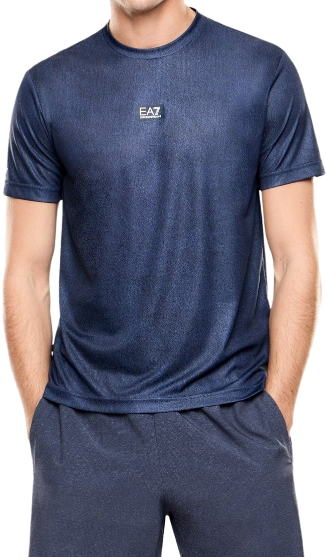 EA7 Heren T-Shirt Blauw