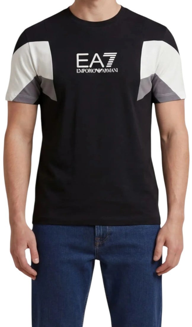 EA7 Heren T-Shirt Zwart