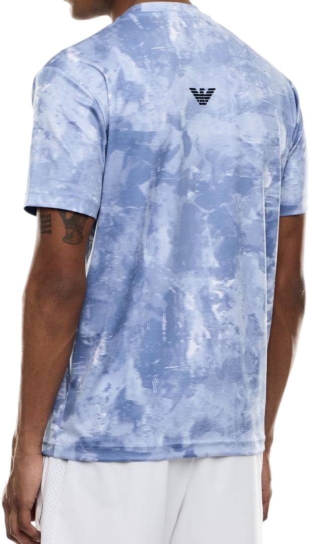 EA7 Heren T-Shirt Blauw