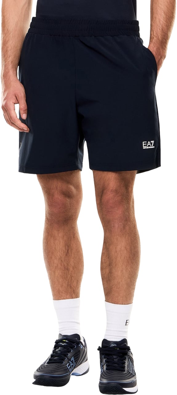 EA7 Heren Korte Broek Blauw