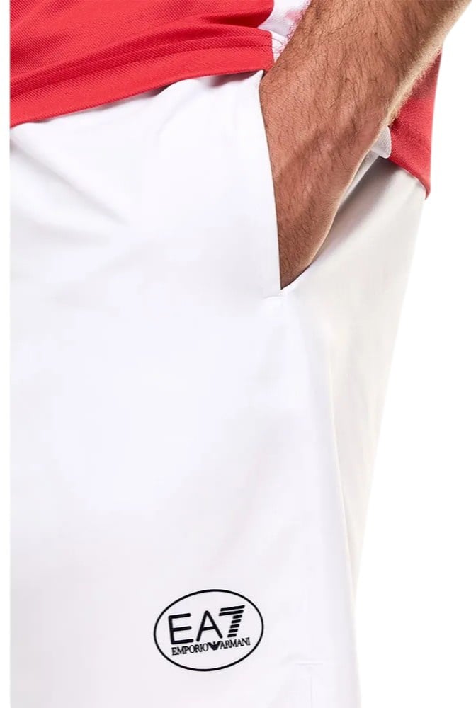 EA7 Heren Korte Broek Wit