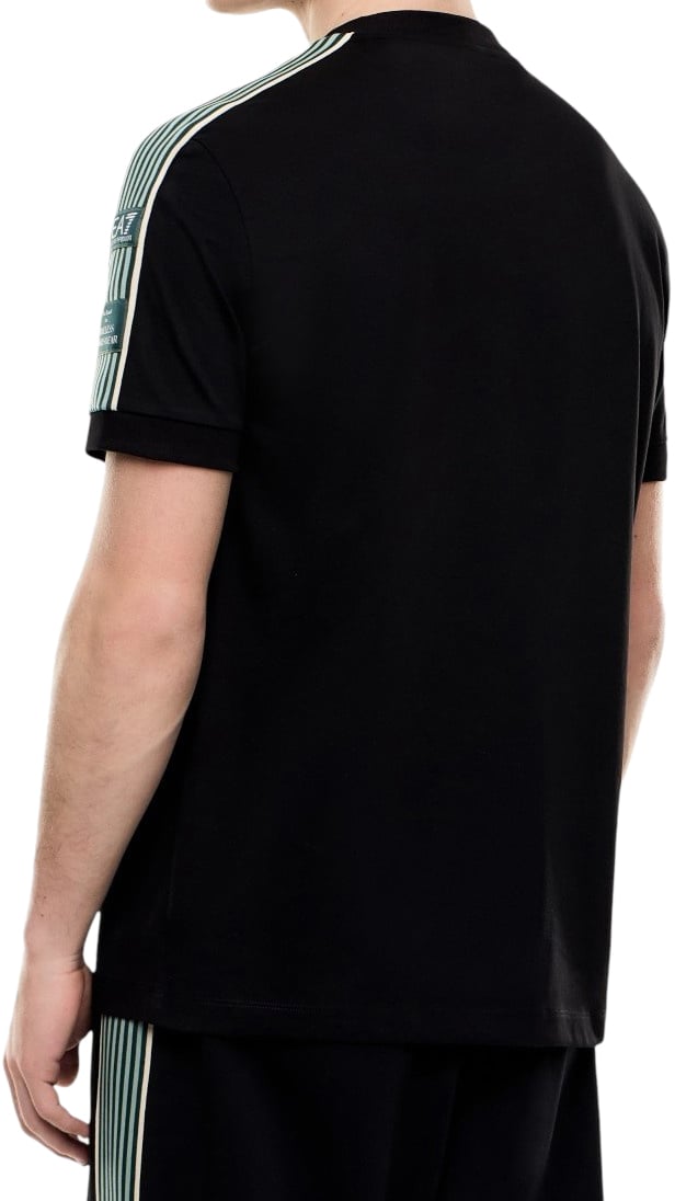 EA7 Heren T-Shirt Zwart