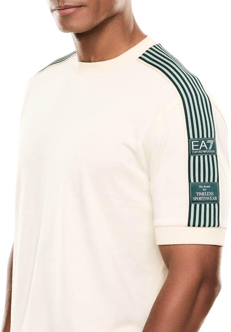 EA7 Heren T-Shirt Wit