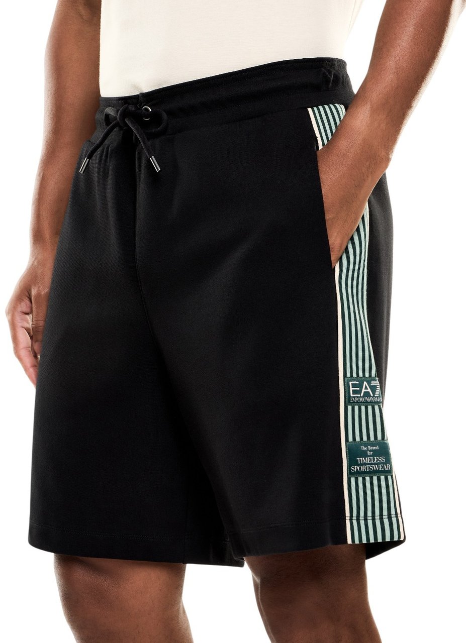 EA7 Heren Korte Broek Zwart