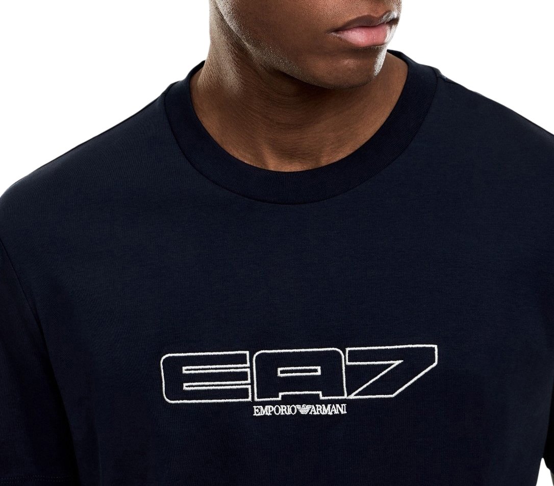 EA7 Heren T-Shirt Blauw