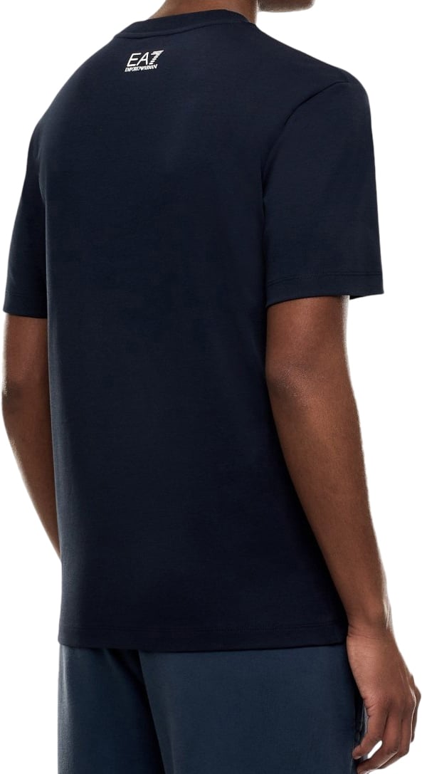EA7 Heren T-Shirt Blauw