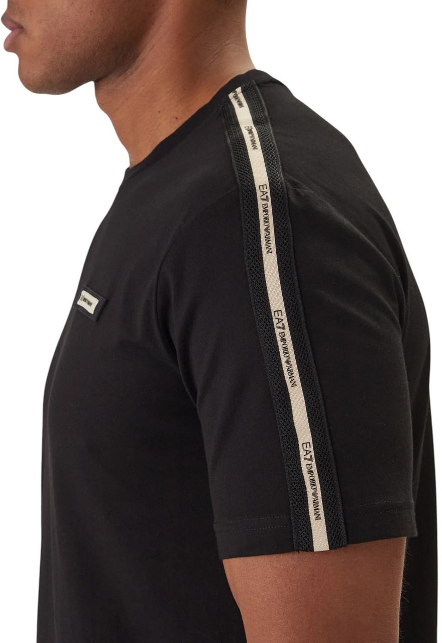 EA7 Heren T-Shirt Zwart