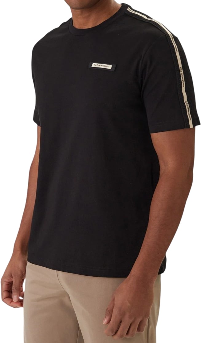 EA7 Heren T-Shirt Zwart