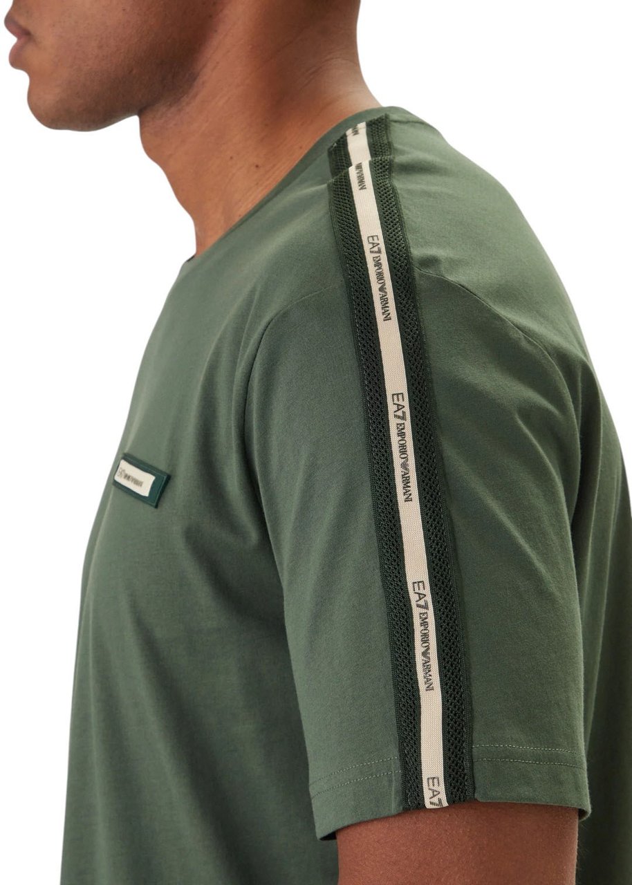 EA7 Heren T-Shirt Groen
