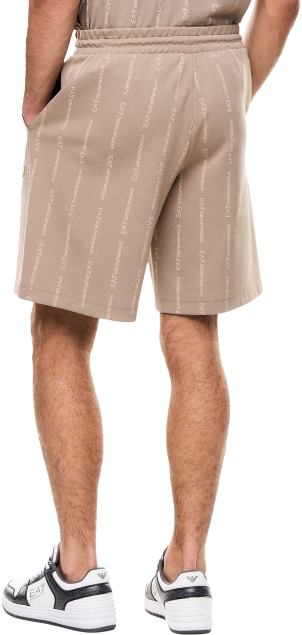 EA7 Heren Korte Broek Bruin