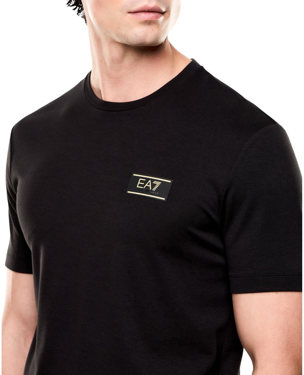 EA7 Heren T-Shirt Zwart