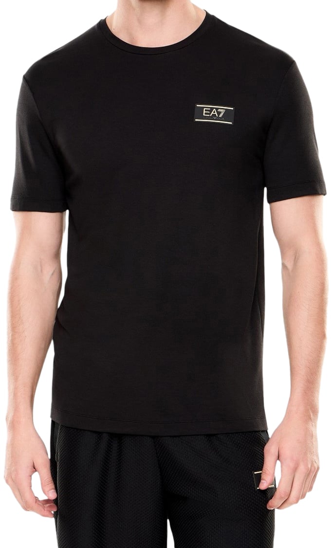 EA7 Heren T-Shirt Zwart