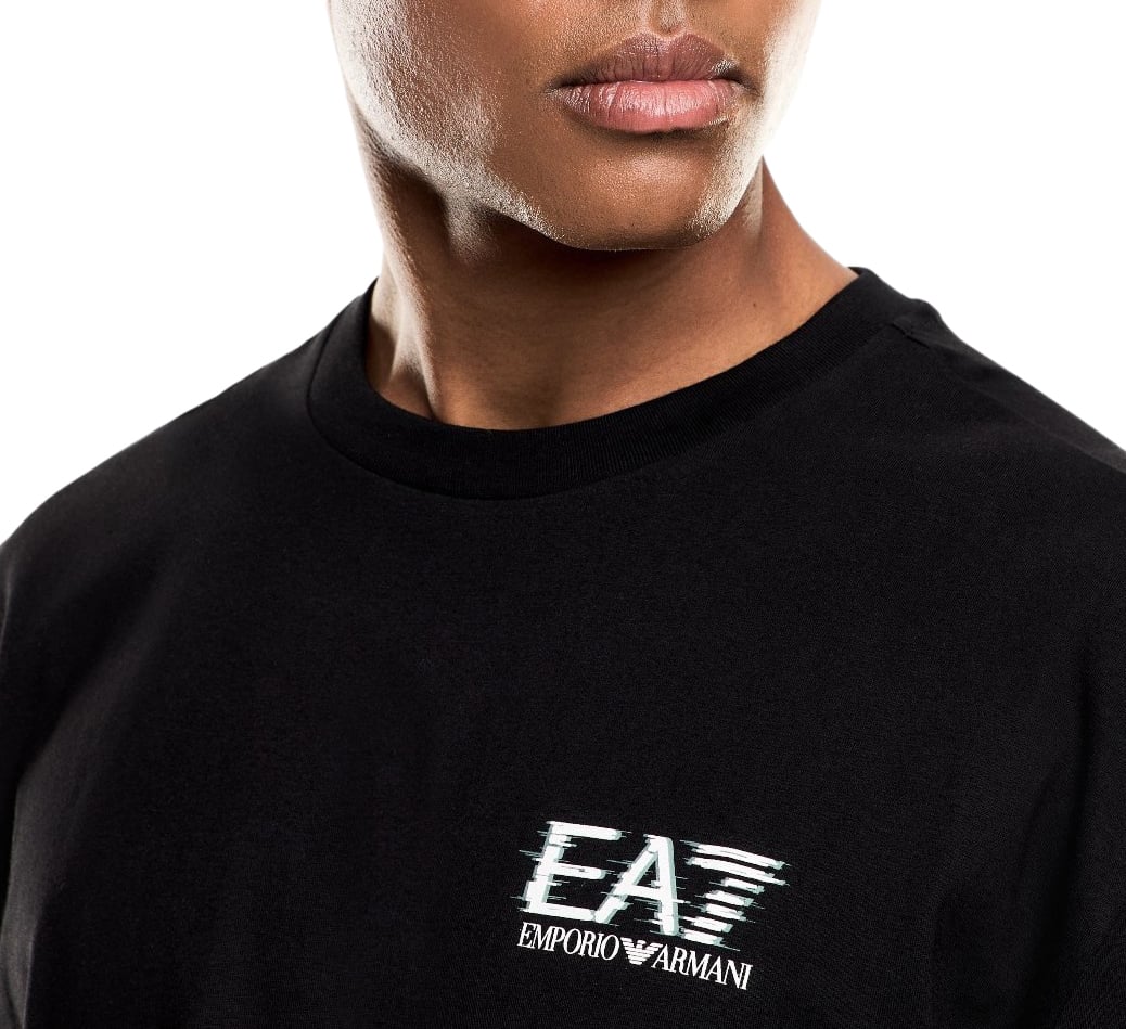 EA7 Heren T-Shirt Zwart