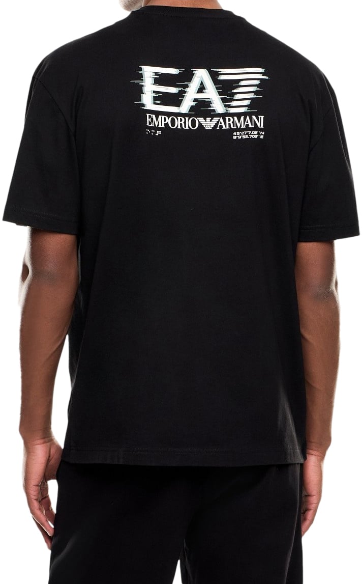 EA7 Heren T-Shirt Zwart