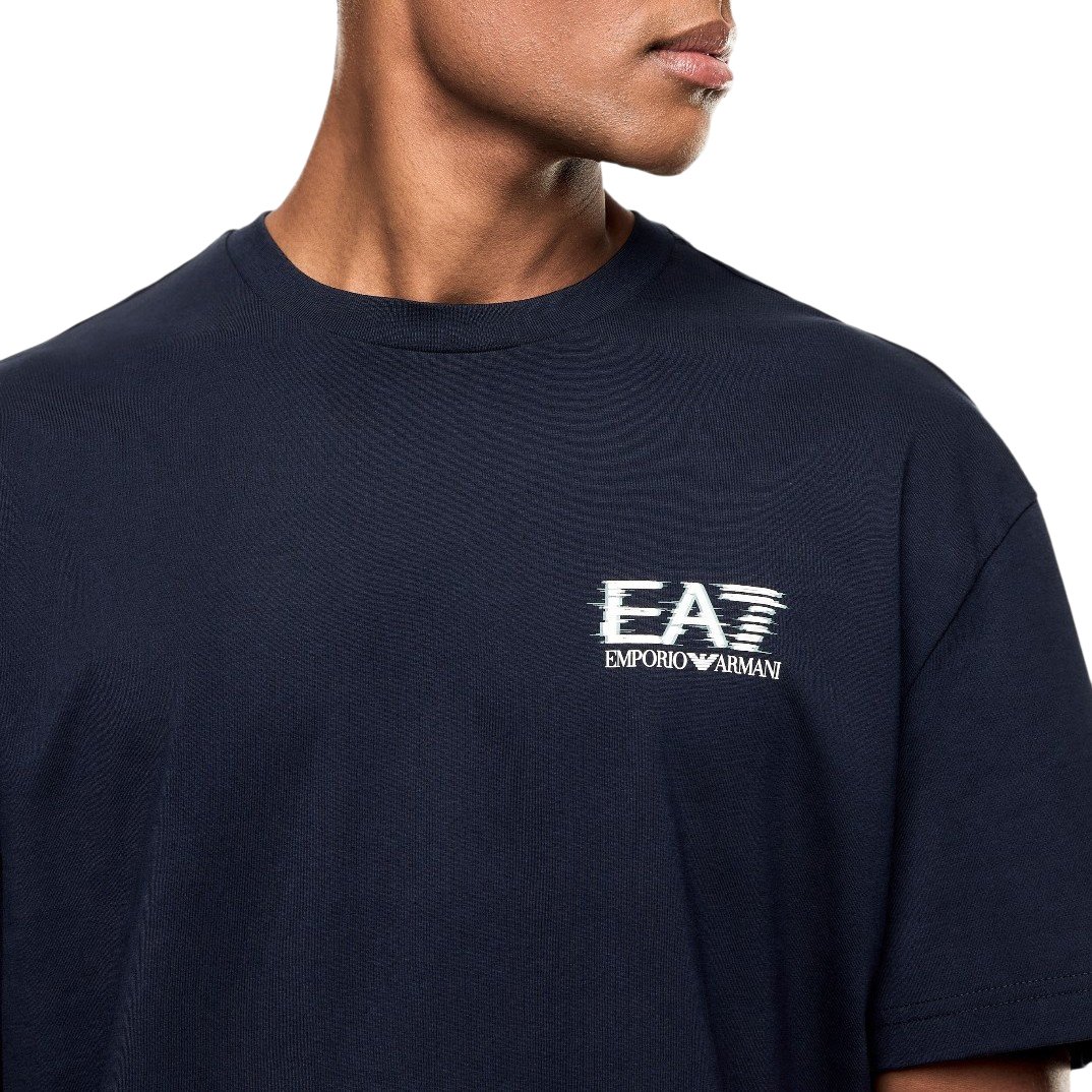 EA7 Heren T-Shirt Blauw