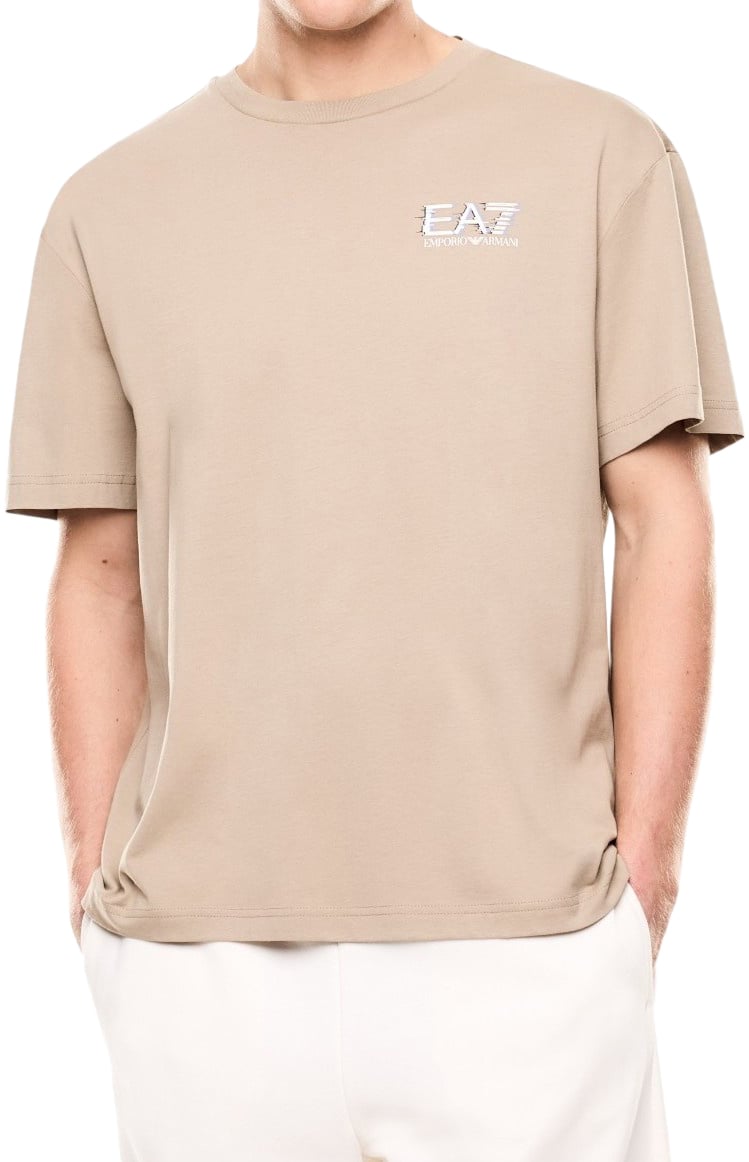 EA7 Heren T-Shirt Bruin
