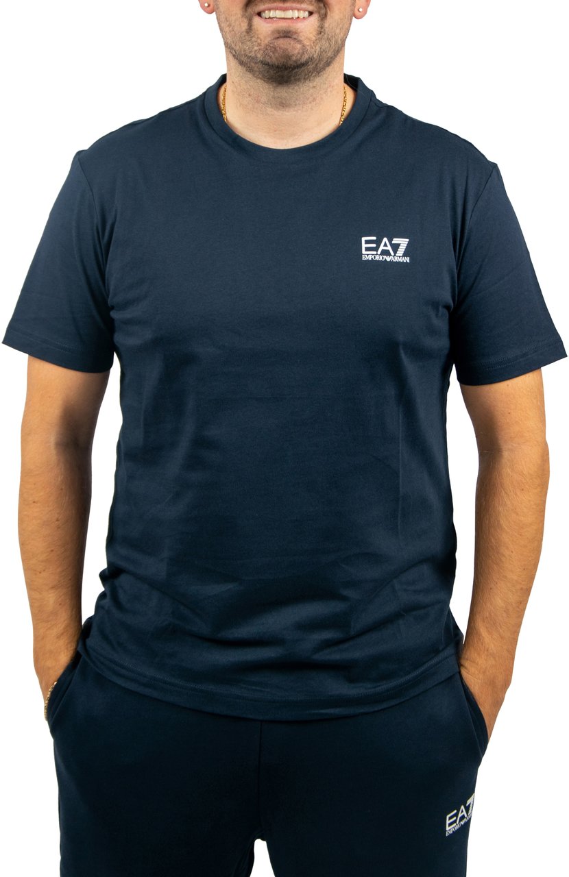 EA7 EA7 T-Shirt Blauw