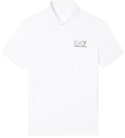 EA7 Visibility Polo Shirt Wit