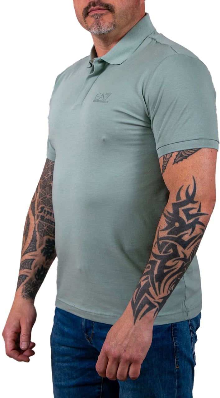 EA7 EA7 Polo Shirt Groen