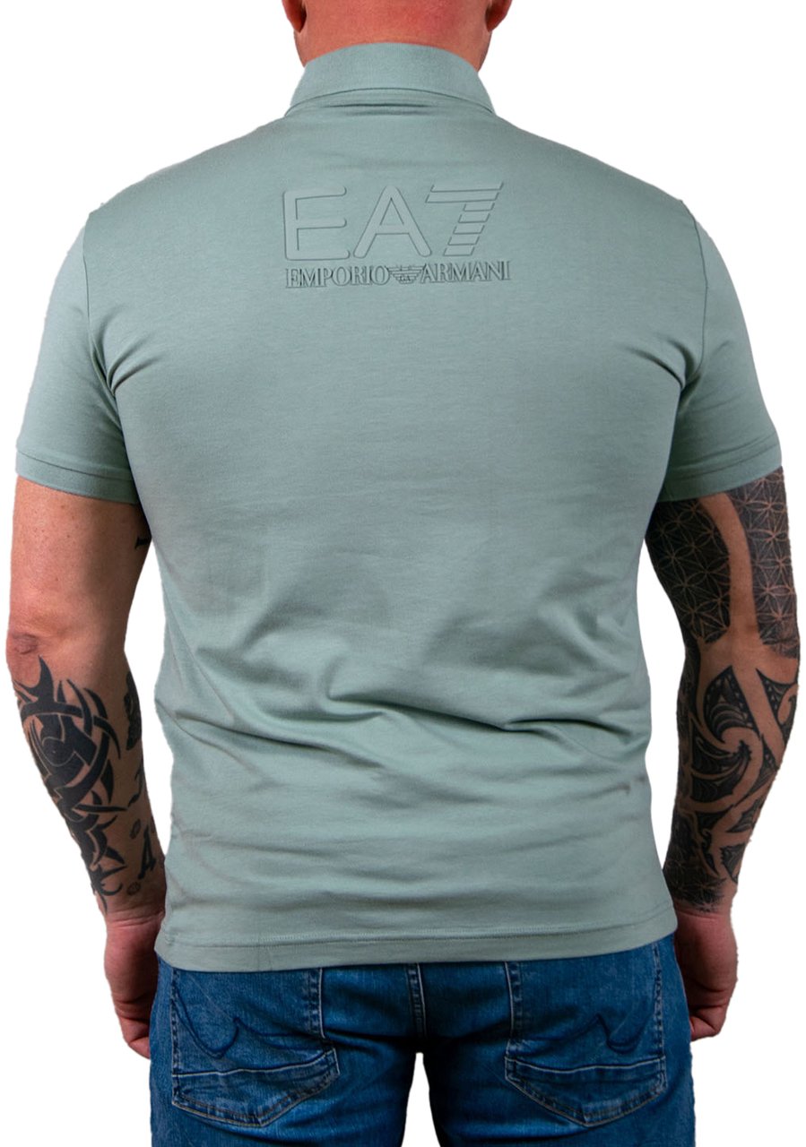 EA7 EA7 Polo Shirt Groen