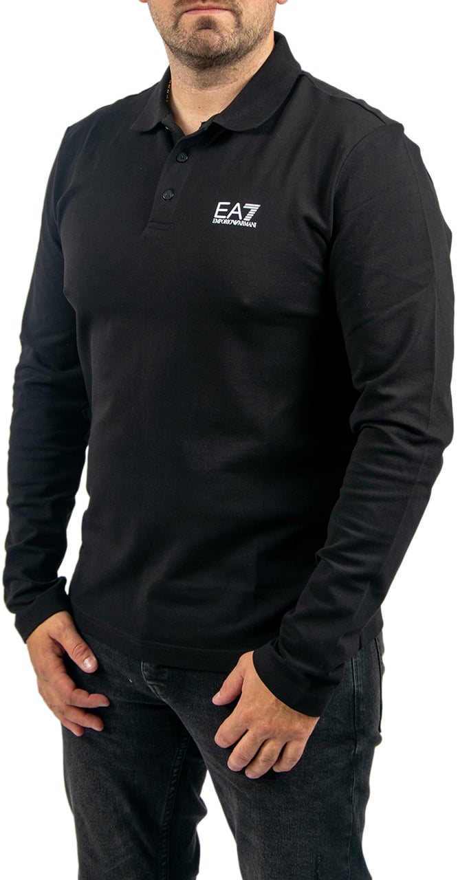 EA7 EA7 Polo Shirt Zwart