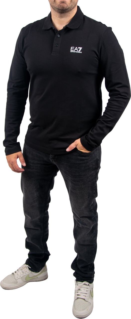 EA7 EA7 Polo Shirt Zwart
