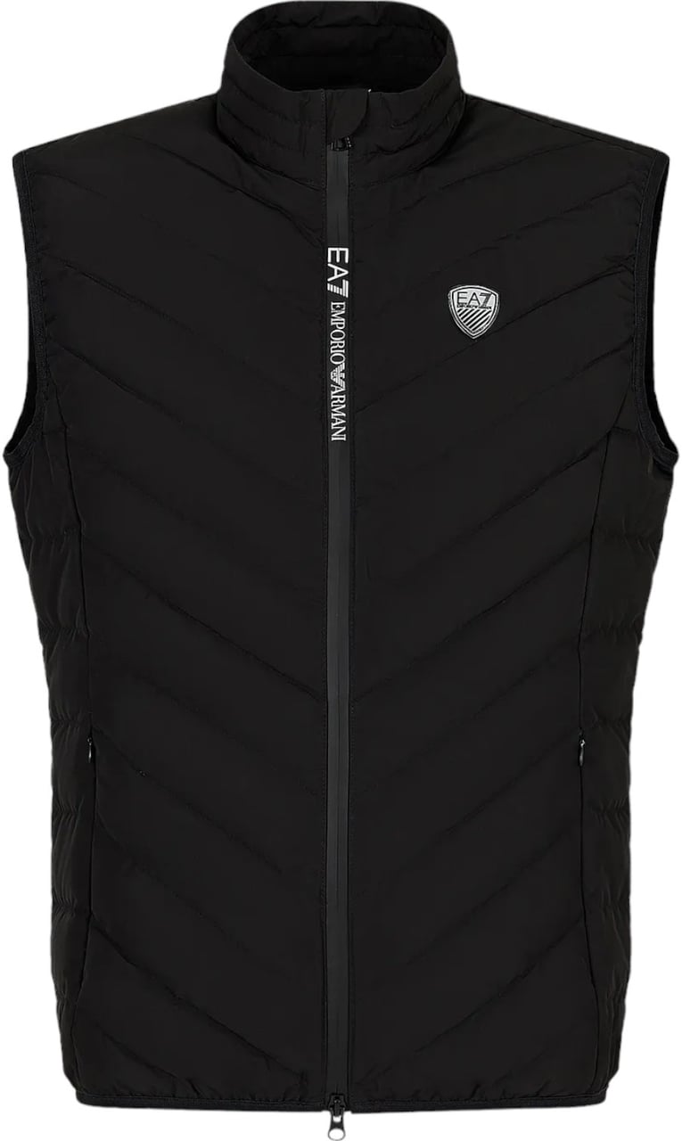EA7 Heren Bodywarmer Zwart