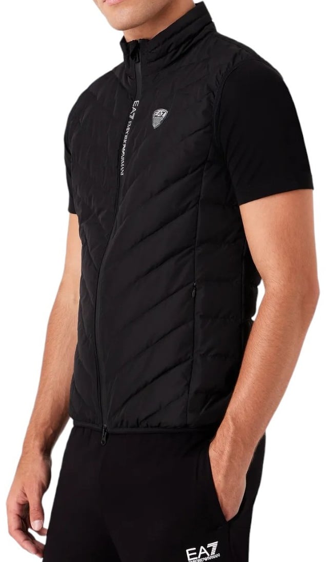 EA7 Heren Bodywarmer Zwart
